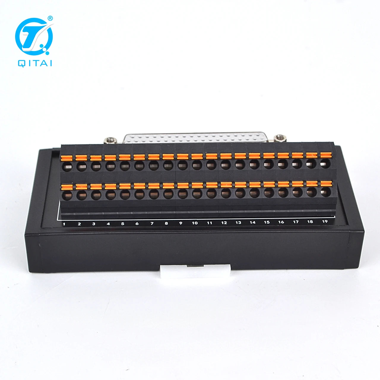 QMT048SL Spring D-SUB Terminal Block Universal Design High Quality Brass-plated Connector 37P Female RS323 PLC Connect