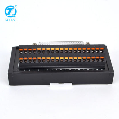 QMT048SL Spring D-SUB Terminal Block Universal Design High Quality Brass-plated Connector 37P Female RS323 PLC Connect