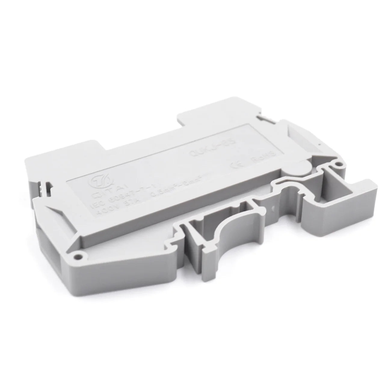 QUKJ-6S URTK/S Test Disconnect Screw Din Rail Terminal Block Two test Sockets for test Plugs Receiving Bridge Barsscrew Bridges