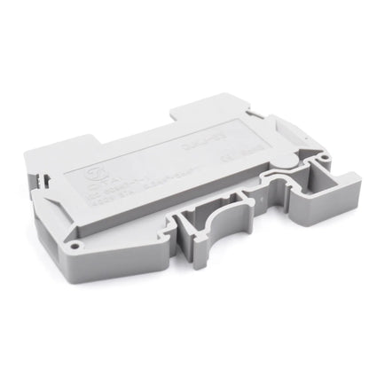 QUKJ-6S URTK/S Test Disconnect Screw Din Rail Terminal Block Two test Sockets for test Plugs Receiving Bridge Barsscrew Bridges