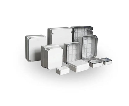 ABS Plastic Metal Electronic Waterproof IP66 Sealed Enclosure Case clear Unclear Cover Junction Box Control Panel Enclosure