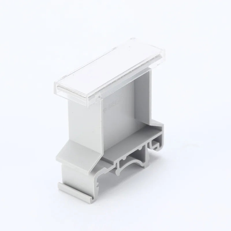 DIN Rail Marking Terminal Block Accessories UBE/D Gray B2 Terminal Strip Marking Carrier Unlabeled Terminal Strip