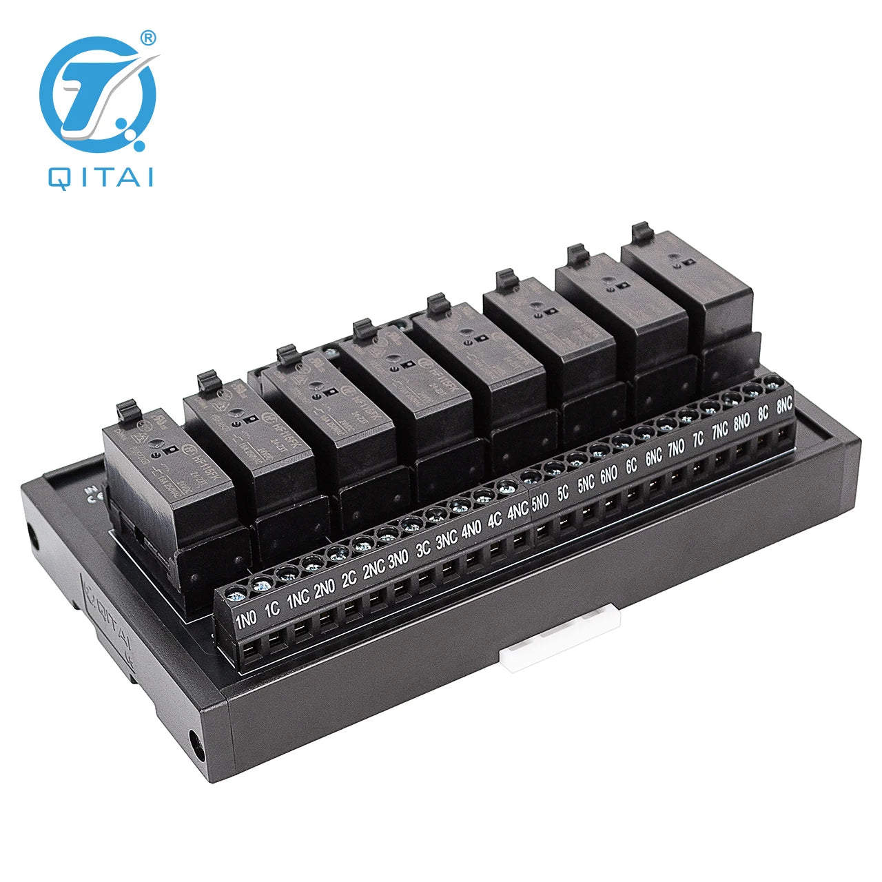 QMY473 16A Super Power Relay Modules Terminal Block DC 24V 250VAC 4 Bits Relay