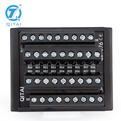QMT076 Small Design Terminal Block Module Standard 35mm DIN RAIL High Efficiency 10A DC24V 1.5 Mm Push-In Connection