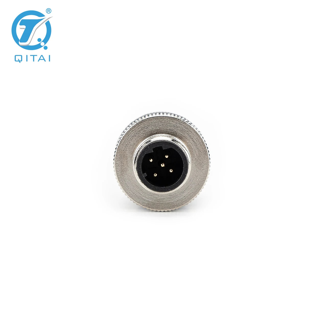 M12-MO5D Power Connectors M12 Male 5Pin Straight Plug D-Coded Screw Connection Unshielded 5 Contacts Connector