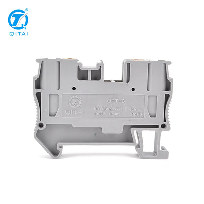 QPT 6 1000V 41A Red Blue Plug-in Factory Supply High Quality Wire Connection High Quality Terminal Block