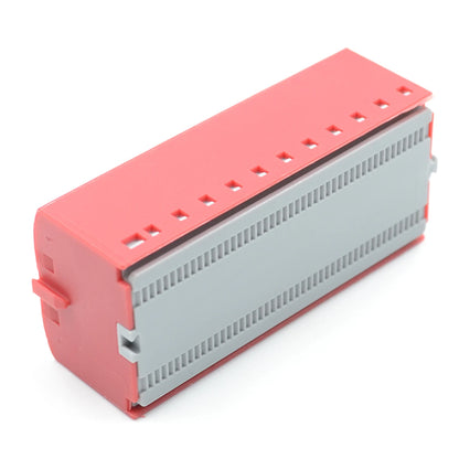 QPTFX 24*2.5-R Red Straight Plug 24 Bit Distribution Block 2.5 Mm² Wire Diameter Free Installation for Automotive Automation