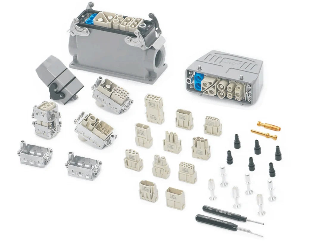 QITAI HD-064-FC 10A 250V Heavy Duty Connector Female Insert Crimp for Industrial Equipment Terminal Blocks
