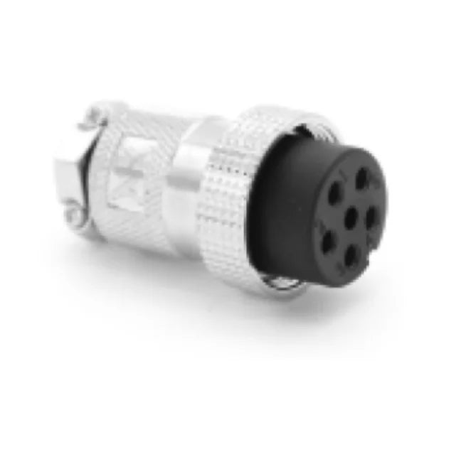 25M-6A Industrial Automation 2-12 Pin Metal Connector Cnc  GX25 Machined Energy Storage System Connector