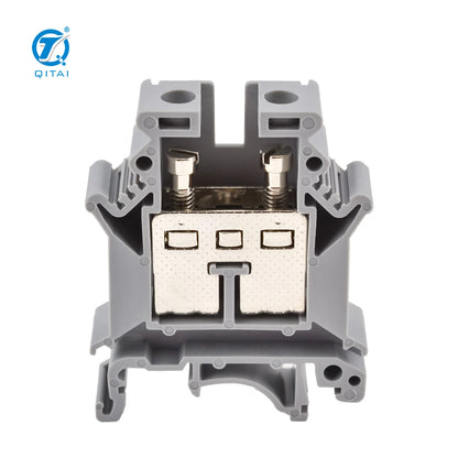 QUKJ-16 UK16N Cheaper 800V 76A 4-16mm Copper 2-Contact Grey Screw-type DIN-rail Mounting Automotive Feed-through Terminal