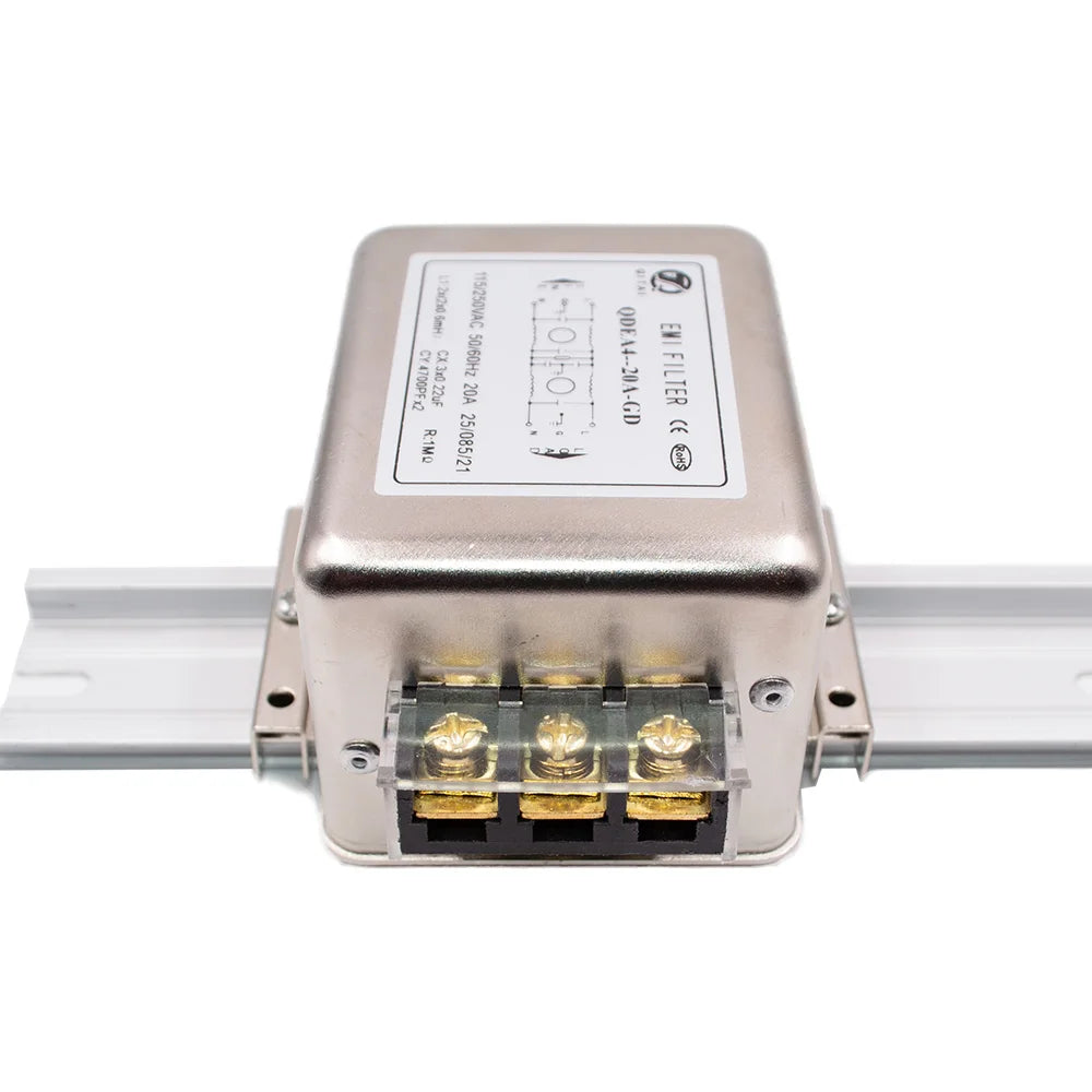 QFDEA4-20A-GD Single Phase  Hyperbole   Filters115/250VAC   50/60Hz Power Filter General  Purpose Connection