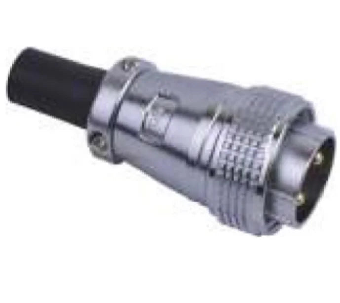 QITAI P28F-2A Cable Type Backward Installed Plug a 28mm 250V Metal Flat Aviation Connector Waterproof Wire Connections 2-26PIN