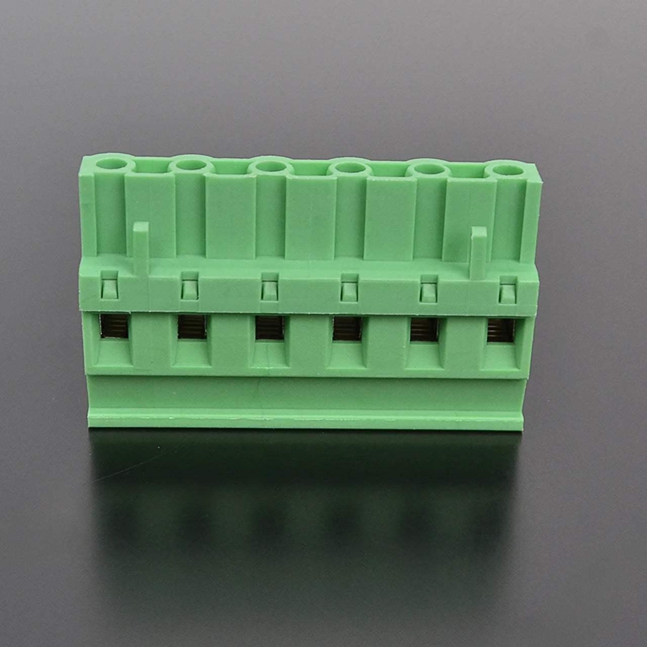 QPRA-762-6P 7.62mm Pitch 300v 15A M3.0 Screw Green PA Material QPR Series Plug PCB Terminal Blocks