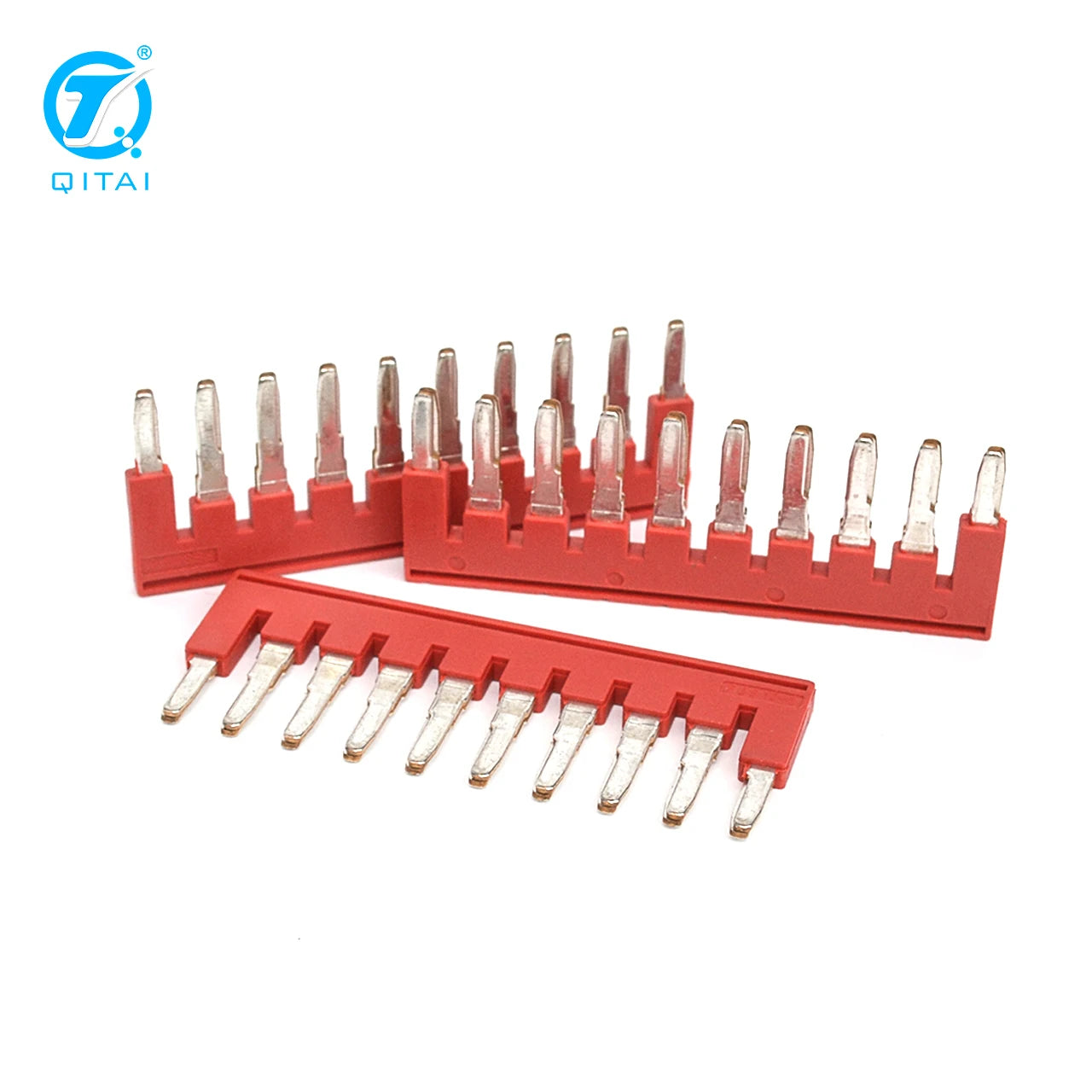 FBS 10-6 Center Fixed Bridge for Din Rail Terminal Blocks Plug in Bridge FBS 2/3/4/5/10/20 Position Terminal Block Connectors