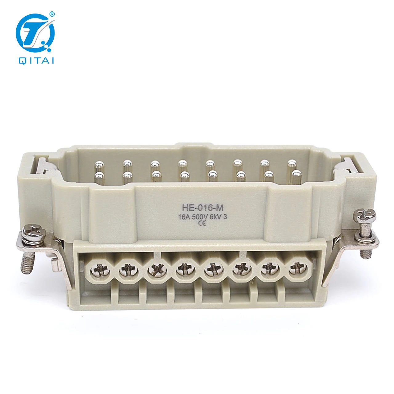 HE-032-M    10A 250V  Side Entry High Construction Hood Connector Cable H6B-SKH-2B-M32  Thread Size 2 Bolts