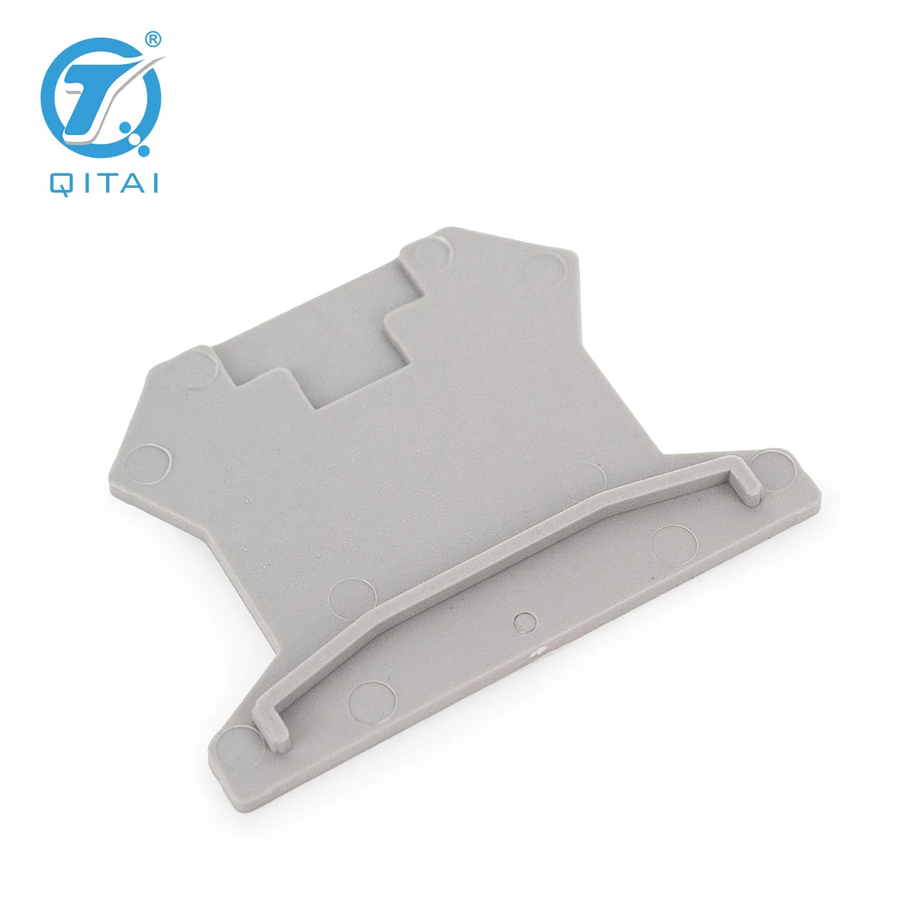 QUKJ-2.5BG Din Rail Terminal Blocks D-UK 2,5 End Cover Electrical Control Connection Terminal Block Accessories