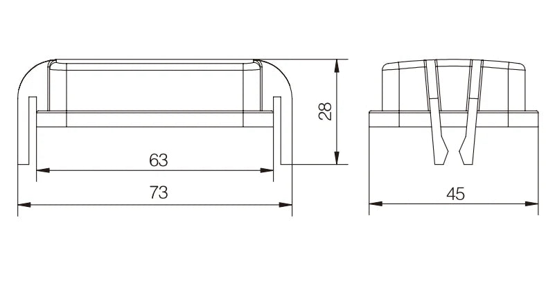 QITAI H6B-CV-2C Industrial Heavy Duty Copper Contact 10A 250V Connector Compact Series Top Entry Protective Hoods