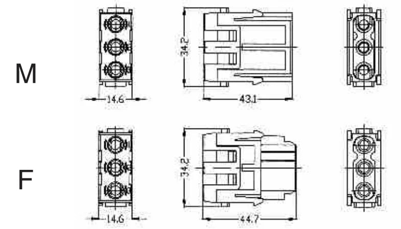 Modular Heavy-Duty Connector, IP67 Multi-Interface Modular Design, Stable Connection Lowers Faults
