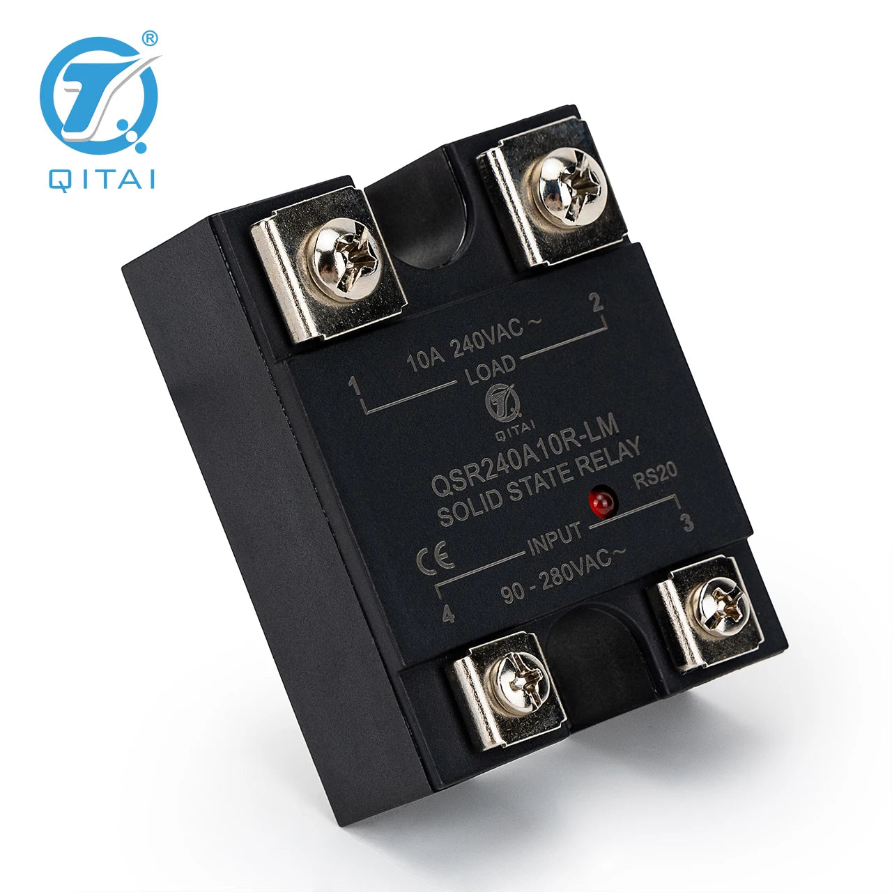 QSR240A10R-LM 10A 240VAC SSR Single Phase AC Output Solid State Relay
