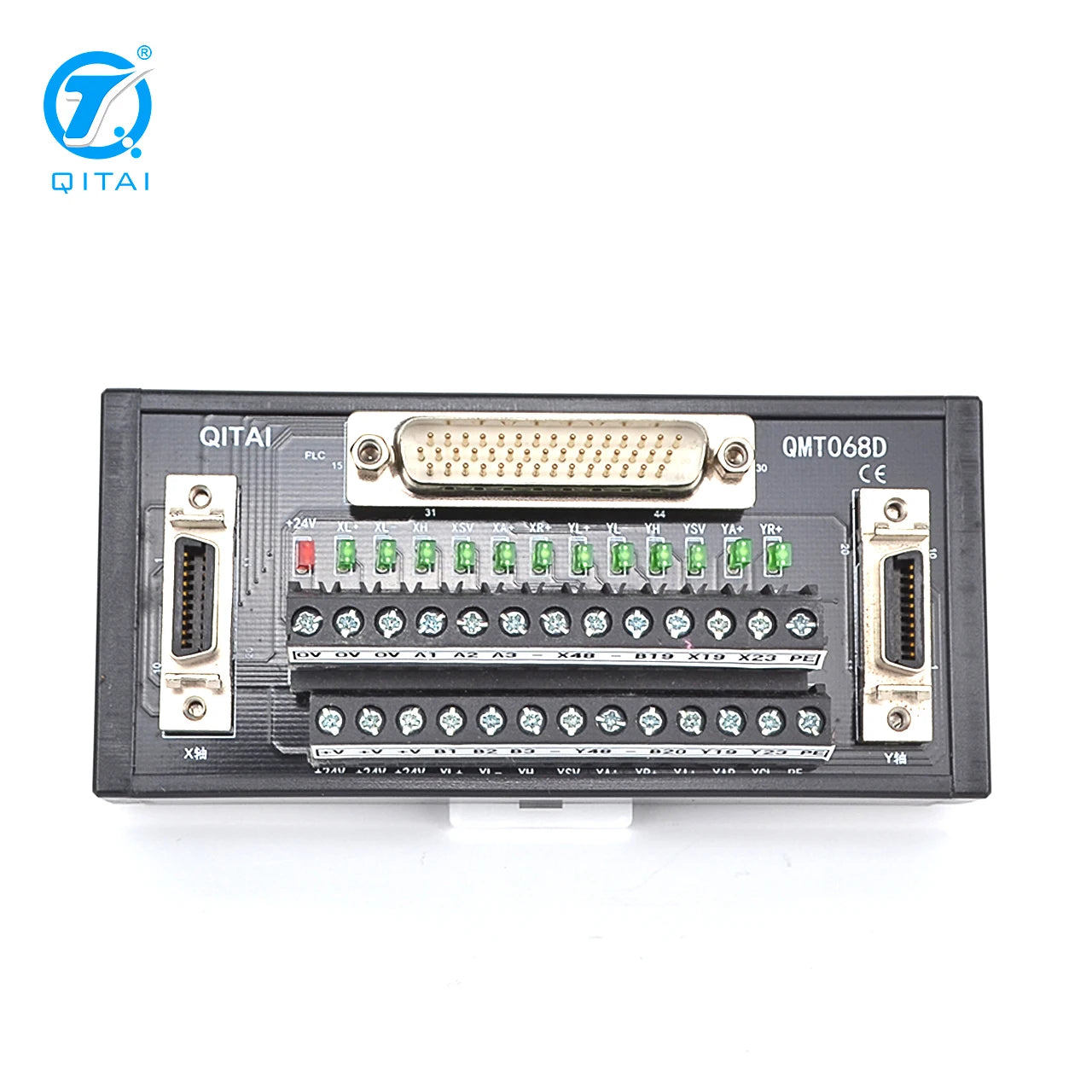 QMT068D Terminal Block 2 Axis Servo/stepper Control Block Quick Connection Between Positioning Module and Servo Drive