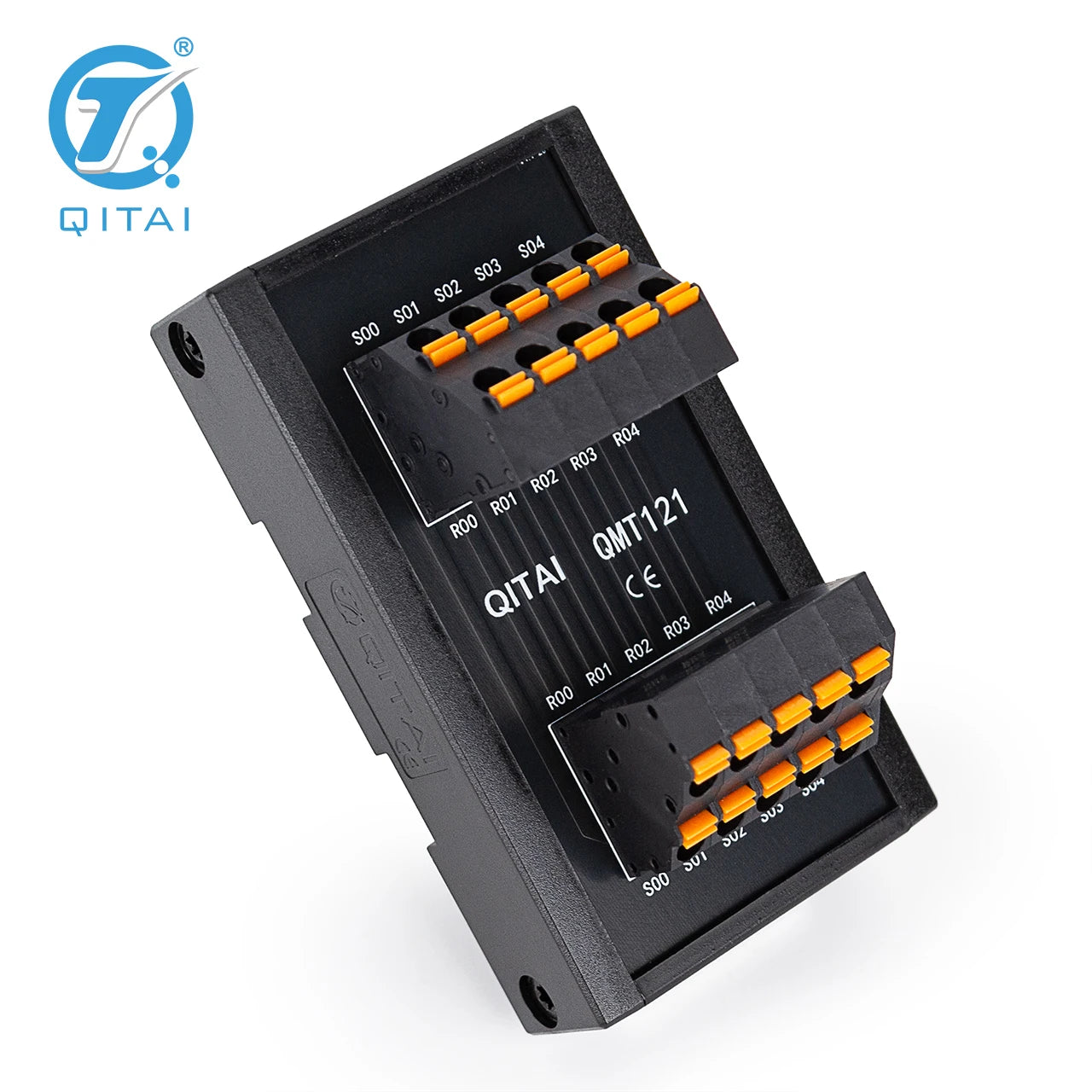 QMT121 Spring Type Terminal Block Transfer Two-layer Independence 10 Bit European Quick-connect Terminal