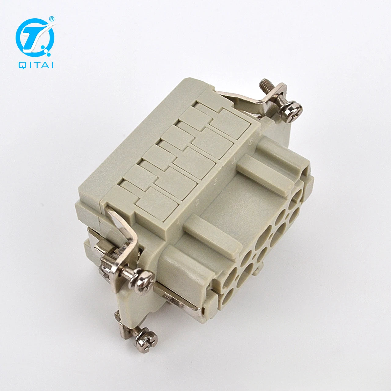 HE-010-FSB 16A 500V Side Entry High Construction Hood Connector Cable H6B-SKH-2B-M32 Thread Size 2 Bolts