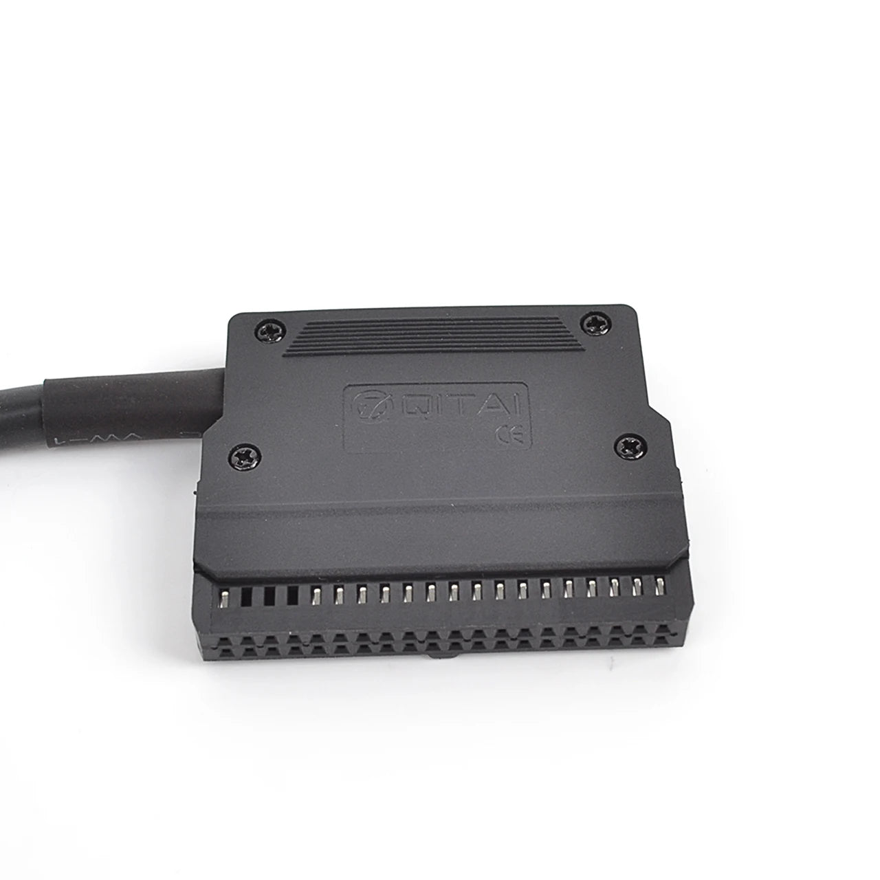 QX215-8-500 AWG28 4-Conductor MIL Copper Cable CJ1 CJ2 Terminal Block Connection I/O PLC QITAI