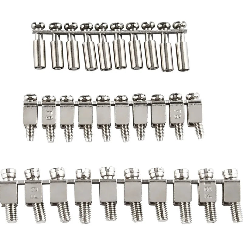 FBI Plug-In Din Rail Terminal Block Central Fixed Bridge Screw Bridge Screw Shorting Links Terminal Block Plugging Jumper