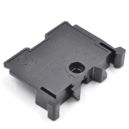 QUTD-10 660V 15A 0.75-1.5mm² TBR-10 2-Contacts Din Rail  Cassette Terminal Blocks Brass Conductor Combined Rail Mounted