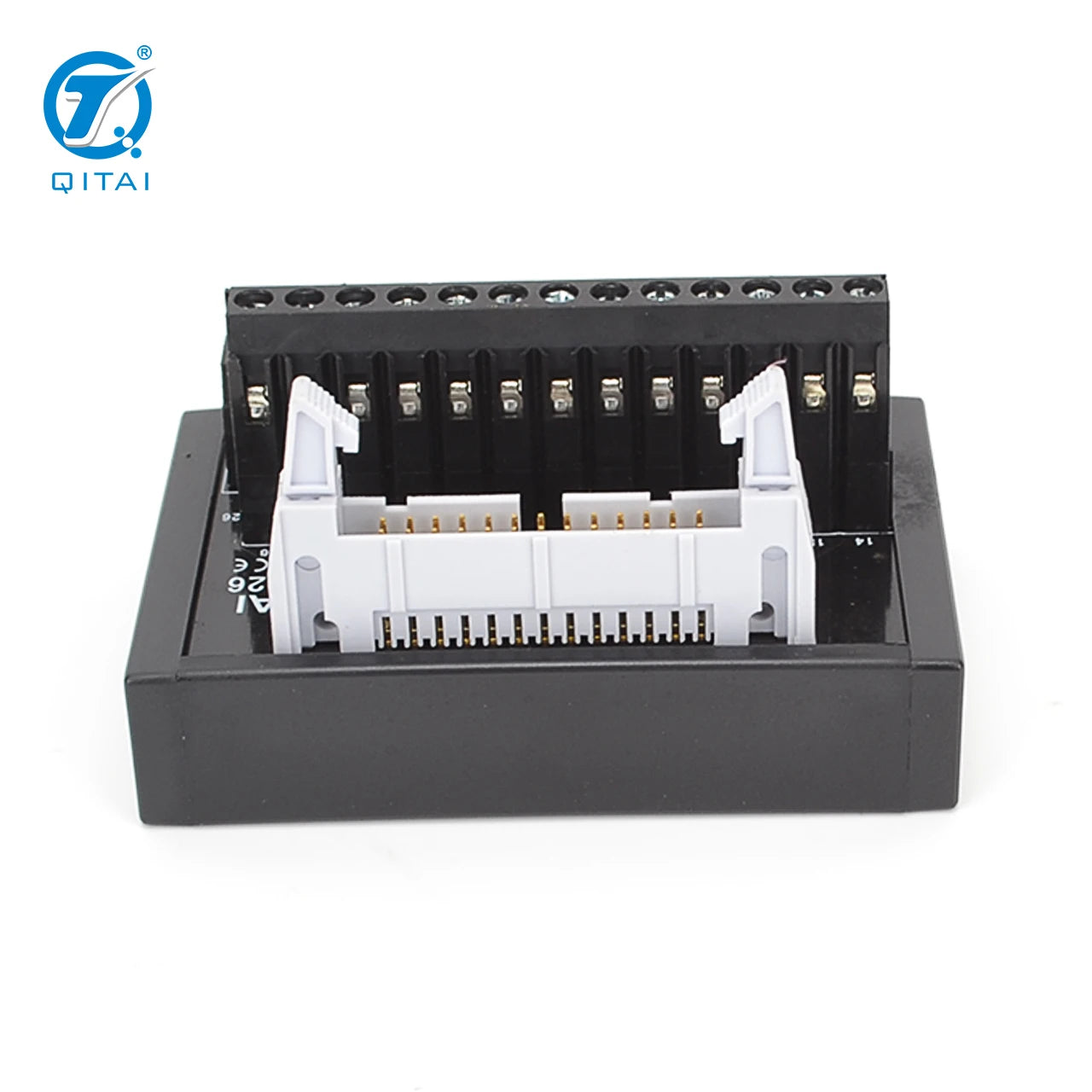 QMT026 26 PIN Input Output European General Use Automotive MIL Wire Connector Electric Terminal Block Module Din Rail Plc