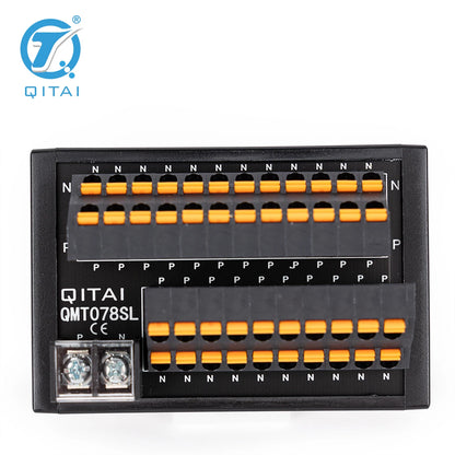 QMT078SL Small Design Terminal Block Module Standard 35mm DIN RAIL High Efficiency 2A DC24V 1.5 Mm² Following/AWG16