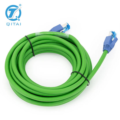 QITAI QX202 High Quality 8-Strand Copper Automation Control Signal RJ45 Network Cable Meeting Cat5E/6E Standards