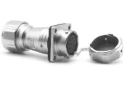 PTG24F-10S  24MM Professional Aviation Wire Connectors Manufacturer CNC Electrical Equipment 6/10/12/19 Pin Waterproof Connector