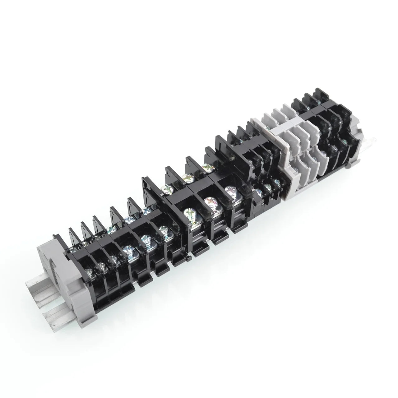 QUTD-32 Screw Terminal Block Double Pole Screw Terminal DIN Rail Mount Connection Terminal Industrial Terminal Block