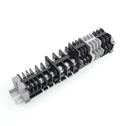 QUTD-32 Screw Terminal Block Double Pole Screw Terminal DIN Rail Mount Connection Terminal Industrial Terminal Block