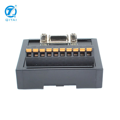 QMT042SL Automotive Terminal Block Module for D-SUB Connector PLC 9-PIN Female Terminal Station with Spring Connection DC24V