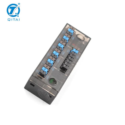 QMT281-6 IO signal Distribution Box Terminal Block Connection Cable with Dust Cover Cap and LED Indication