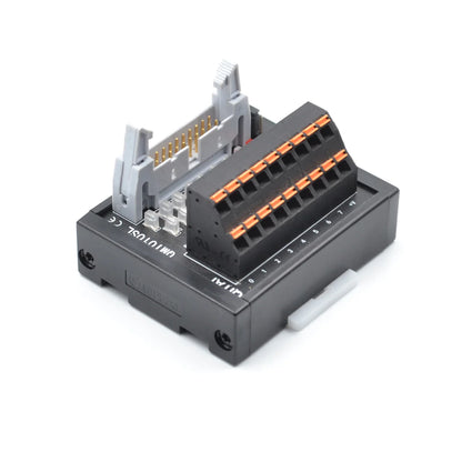 QITAI QMT010SL 20P MIL Connector 16-Bit Input/Output PLC Relay Terminal Station NPN/PNP Block Module