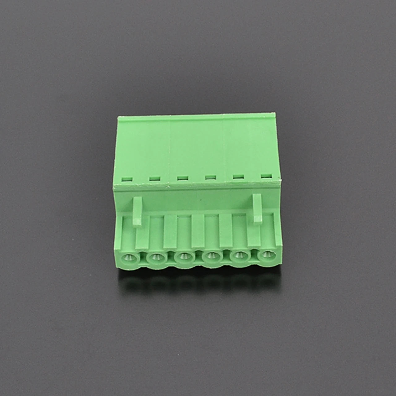 QPZ-508-6P 5.08mm Pitch 6P 300v 15A M2.0 Screw Green High Strength QPZ Series Plug PCB Terminal Blocks