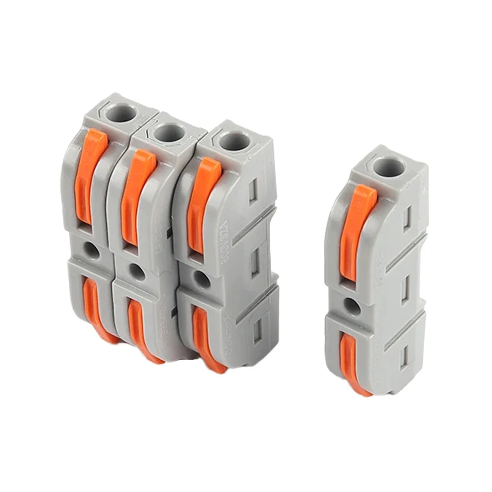 Universal Quick Splice Connectors 1P Push-in Wire Terminals  Electric Wire Copper Contact