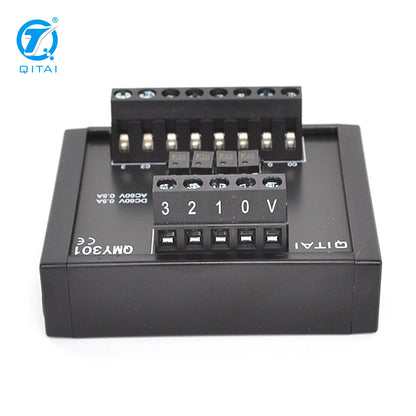 QMY301 60v 4 Channel SSR High Power Relay Module Terminal Blocks for PLC with LED Light Optocoupler Solid State Relay SSR