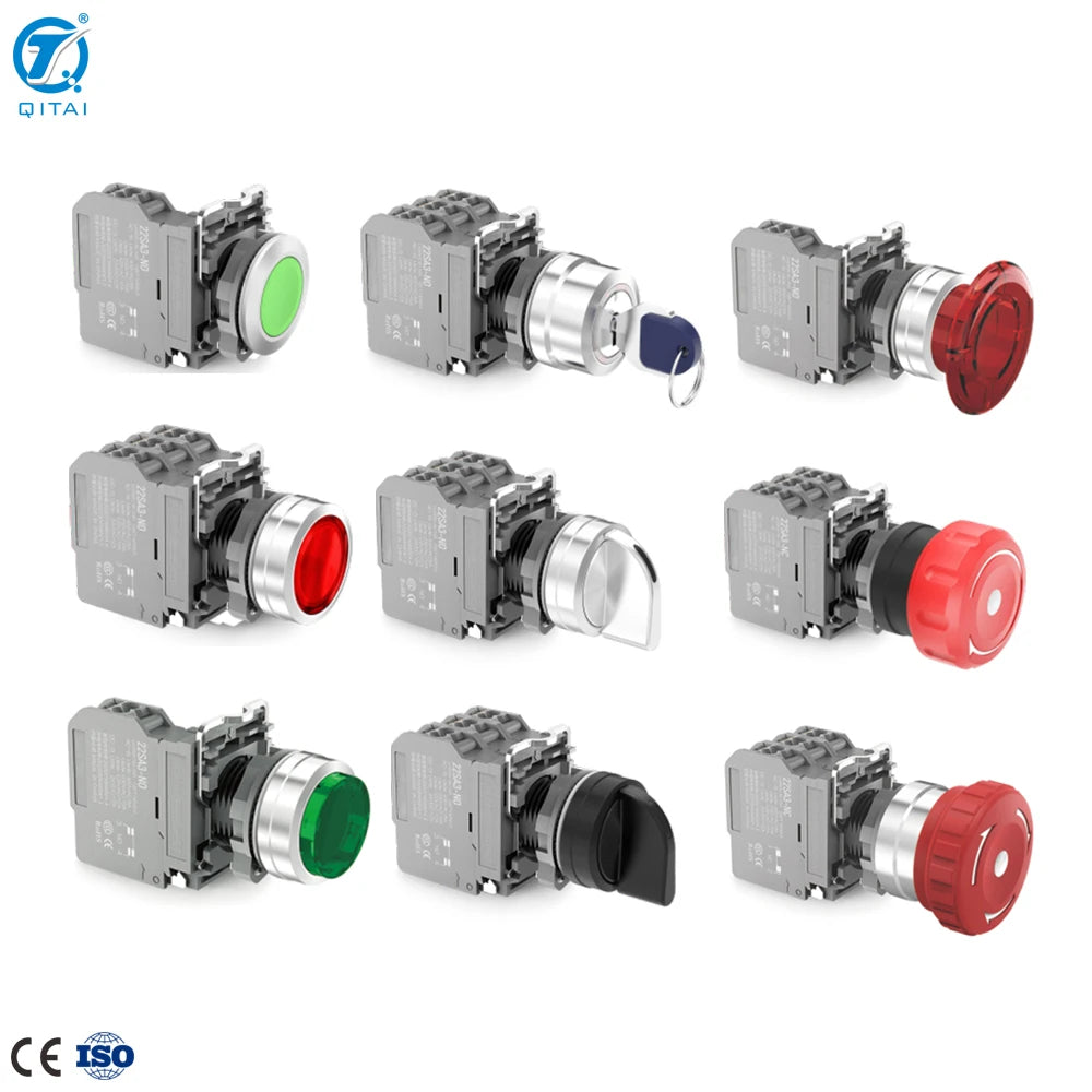 Customize Various Automation Equipment and Mechanical Equipment Switches Knobs Push Button Press Button Manufacturer Supplier