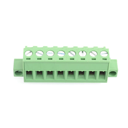QPV-508F-8P 300V 15A 5.08mm Pitch Wire Male Plug-In Terminal Block Connector Rated  PCB Terminal Block