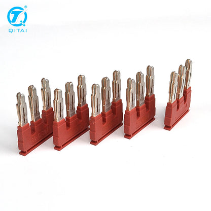 FBS 3-10 Plug-in Fully Insulated Pitch 10 mm 3Bit Bridge Center Connectors Terminal Block Accessories