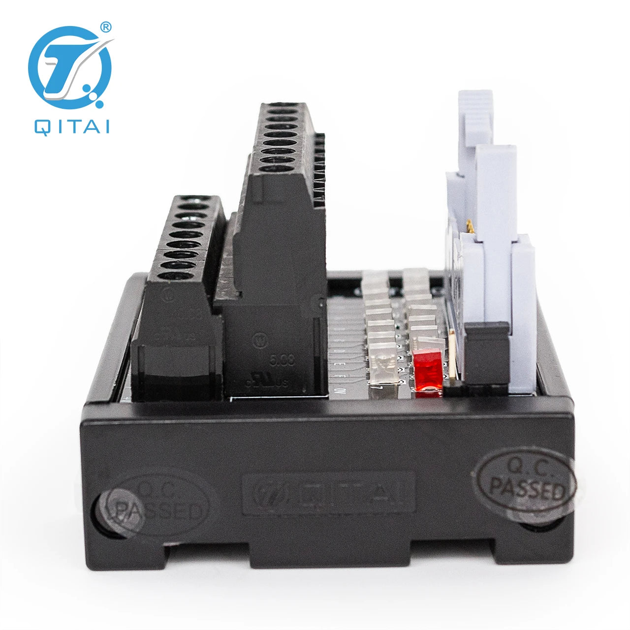 QMT010  Terminal Block Module NPN/PNP 1A DC24V 16 Bit Input Output Terminal Block PLC Relay Terminal Station With LED Light