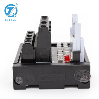 QMT010  Terminal Block Module NPN/PNP 1A DC24V 16 Bit Input Output Terminal Block PLC Relay Terminal Station With LED Light