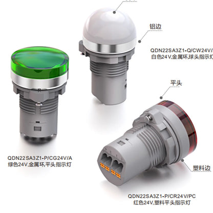 QDN 22mm Factory Supply Industrial Equipment Indicator Lights