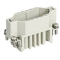 HE-010-M Series 10p Male 10A 250V Heavy Duty Multi-Pin Electrical Connector with IP54 Rating and Copper Contacts