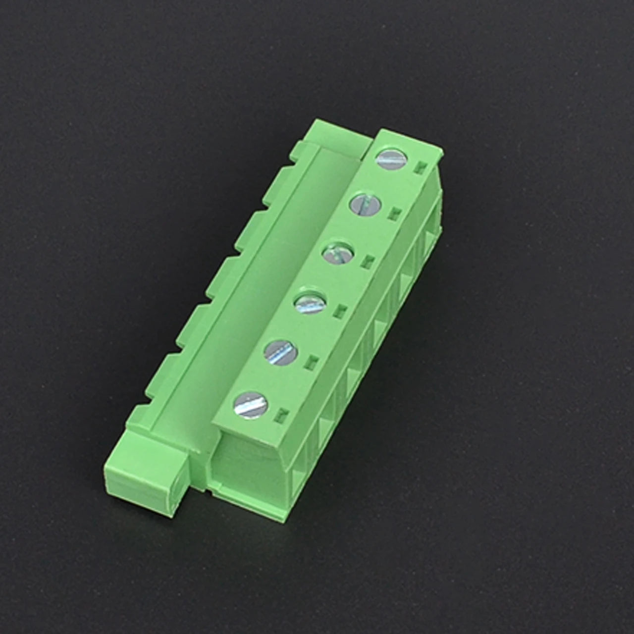 QPS-762S-6P 7.62mm Pitch 6 Pin Male and Female Wire Connector Screw Plug-in PCB Terminal Block with Flange
