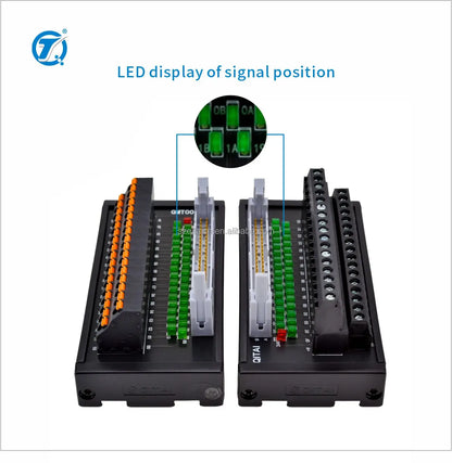 QMT001 DC24V 1A LED Light Terminal Block Customized for Fuji SPM/SPH Series PLC